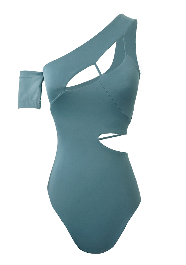LEA ONE-PIECE GREY LILAC