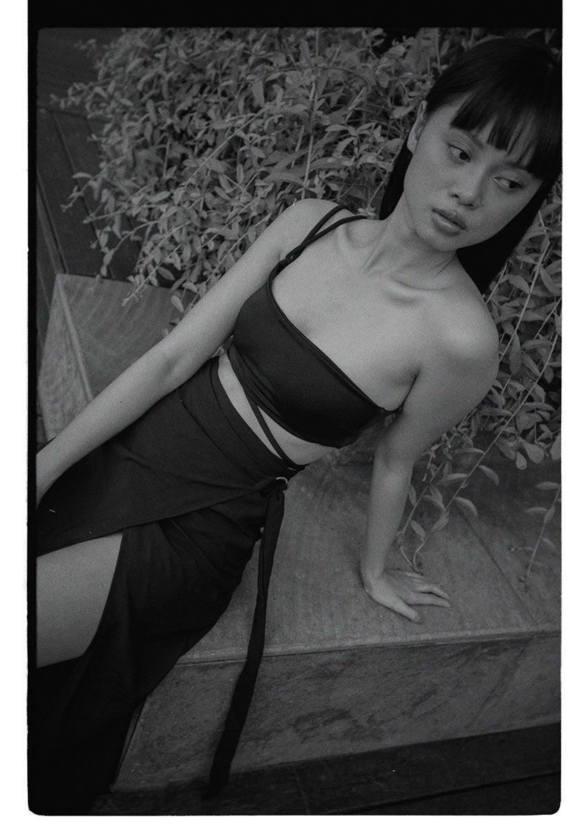 BODRUM SKIRT IN BLACK