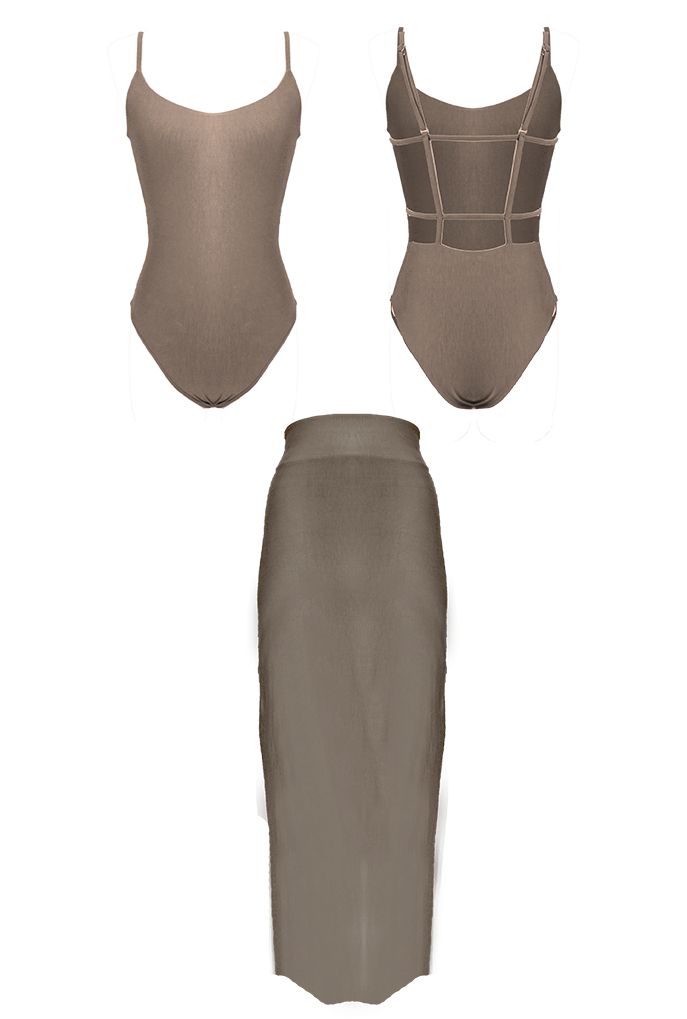 Cygnus Bodyusit & Sirius Skirt Set
