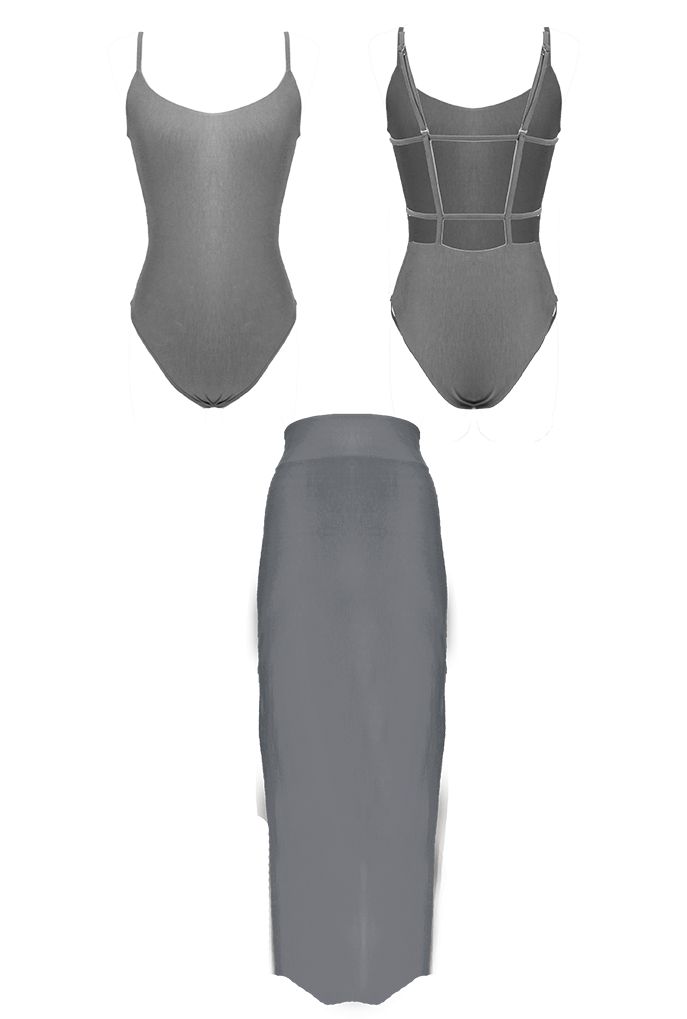 Cygnus Bodyusit & Sirius Skirt Set