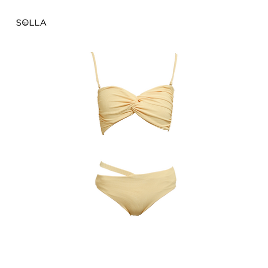 Cayman Bandeu Bikini in Lemon