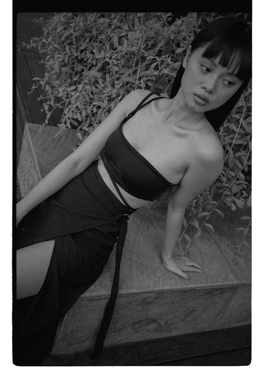 BODRUM SKIRT IN BLACK